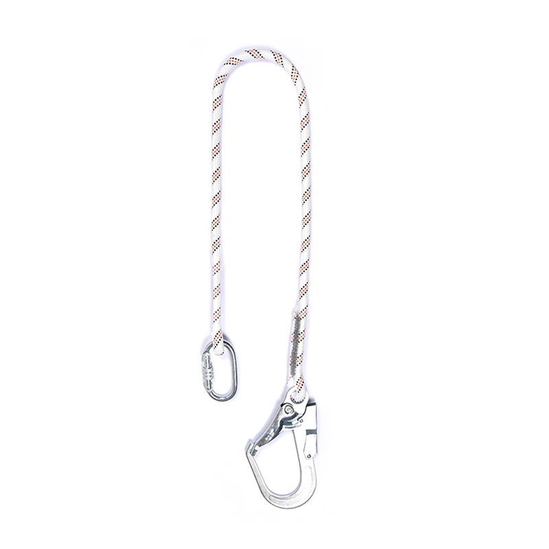 Lanière de sécurité d'escalade HT-S-0010/HT-S-0011/HT-S-0014/HT-S-0015, corde de Protection contre les chutes à positionnement réglable