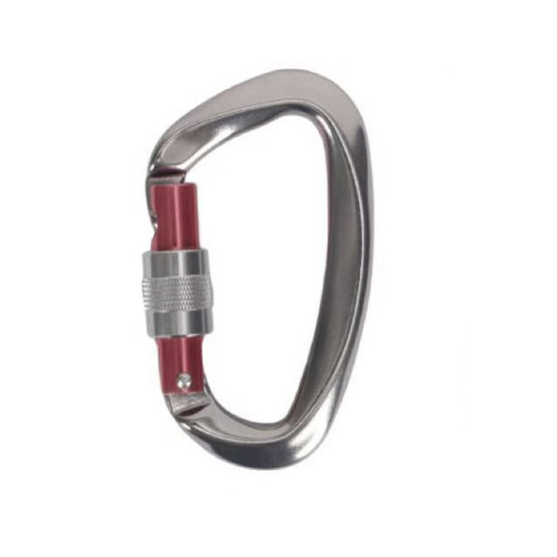 Mousqueton en aluminium à verrouillage manuel HT-G-0002